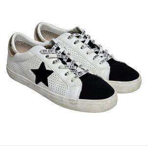 Vintage Havana Gadol lace up sneaker black white 7.5